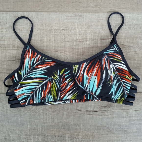 Mossimo Colorful Strappy Bikini Top Small - Picture 1 of 4